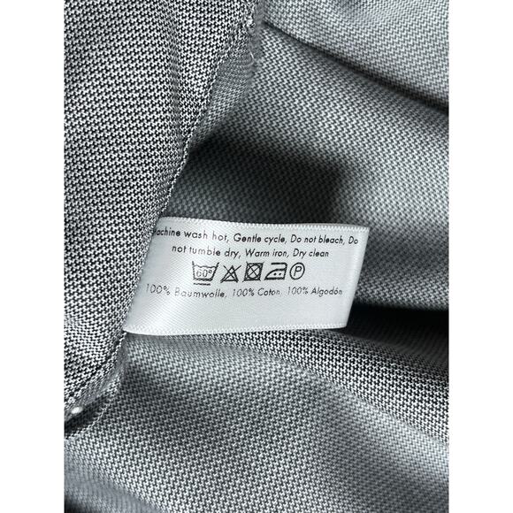 Eton‎ Contemporary Dress Shirt Mens Size 15 3/4 40 Gray Stretch Button Up Cotton - Picture 8 of 11